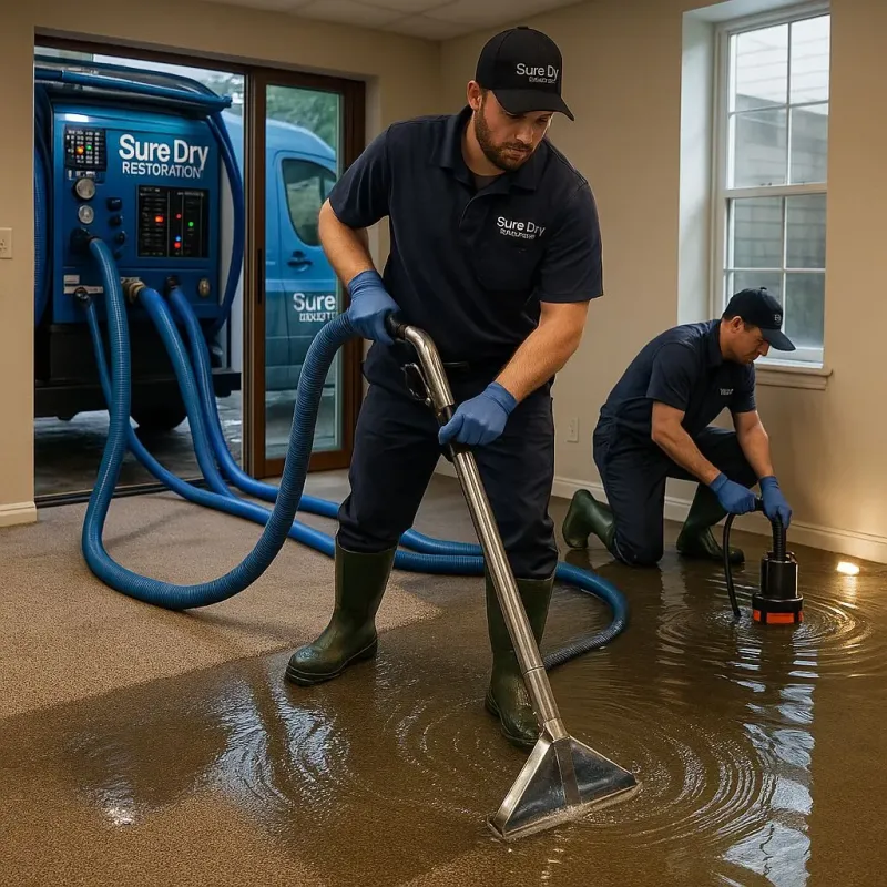 Water Extraction and Removal process in Ogdensburg, NJ